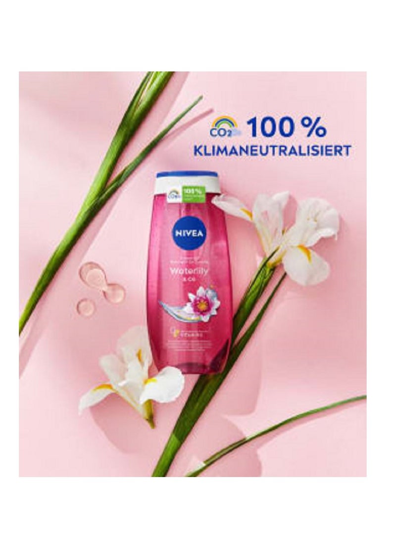 Nivea Waterlily and Oil Fresh Shower Gel 250ml - Image 4