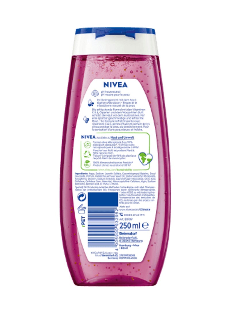 Nivea Waterlily and Oil Fresh Shower Gel 250ml - Image 2