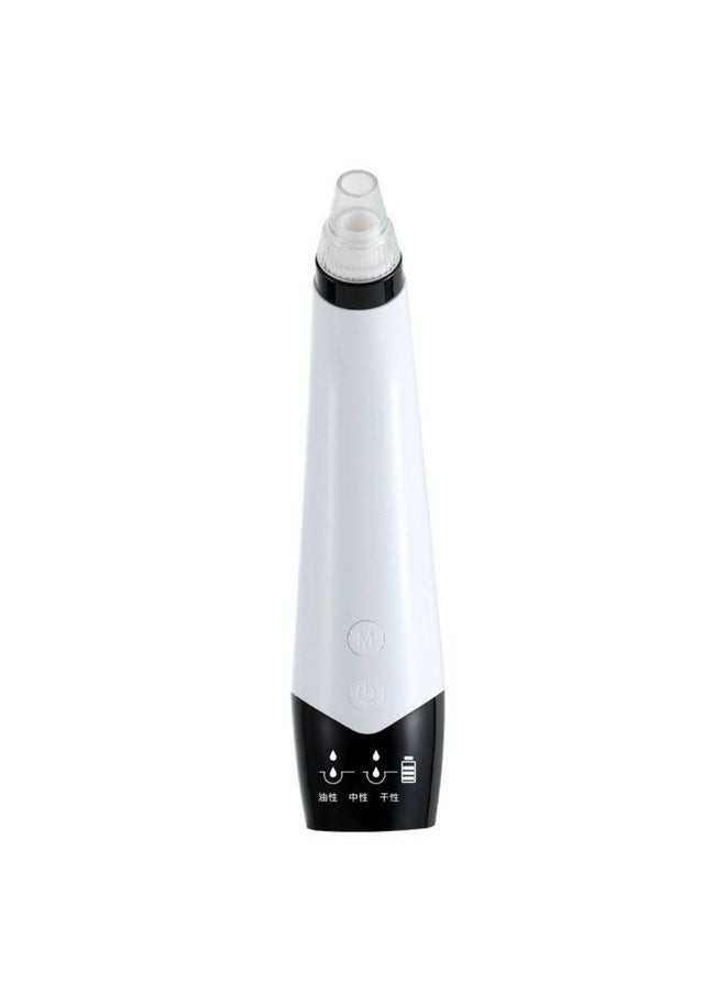 NIBEMINENT Rechargeable Blackhead Remover Acne Pore Cleaner White 19cm 