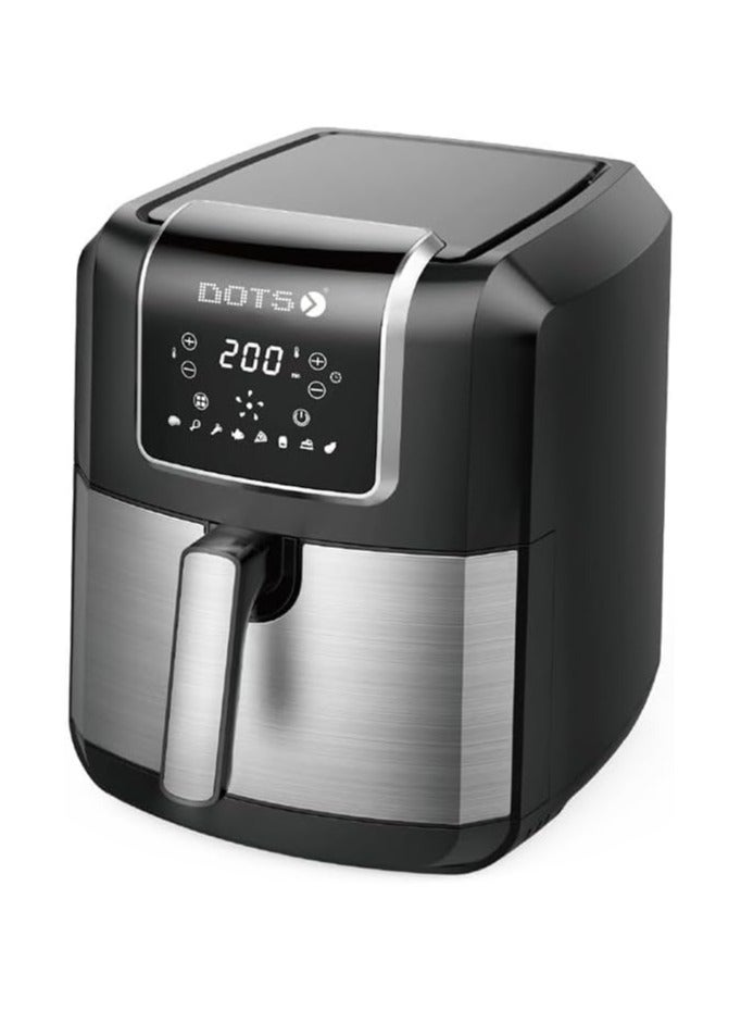 دوتس مقلاة هوائية , 6.5 لتر قدرة 1700واط, ديجيتال, فضي ,FRA-065 - Image 1