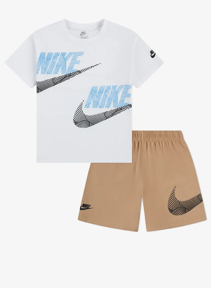 نايكي شورت جيرسي مريح للأطفال