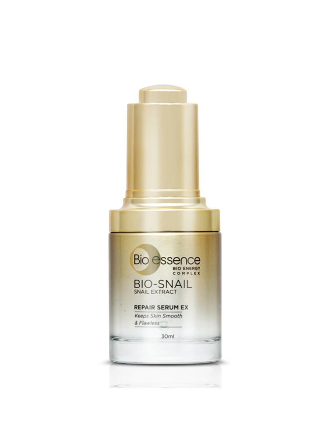 Bio Essence Bio-Snail Repair Serum With Snail Extract (30Ml) | Lightweight Snail Serum For Deep Hydration And Skin Repair | Snail Mucin | Formulated For Indian Conditions - Image 1