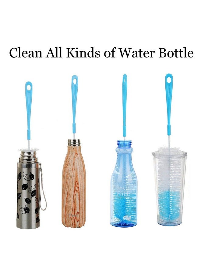 RedCrush RED CRUSH Redcrush Plastic Multipurpose Kitchen Long Bottle Cleaning Brush -Set Of 2 - Image 4