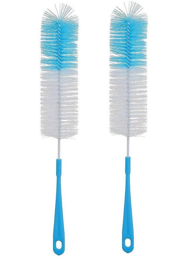 RedCrush RED CRUSH Redcrush Plastic Multipurpose Kitchen Long Bottle Cleaning Brush -Set Of 2 - Image 1