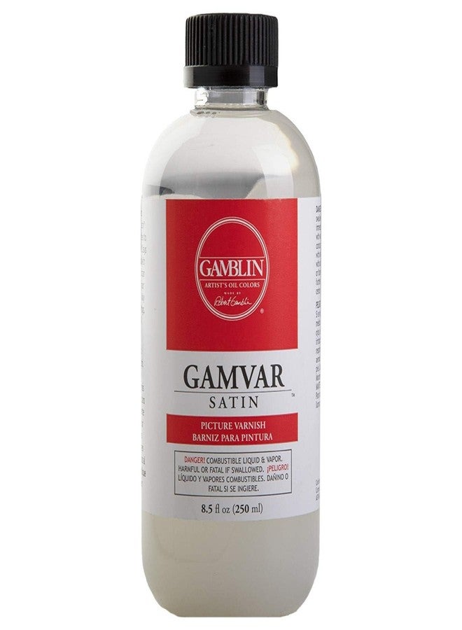 Gamblin Gamvar Pict Varnish 8.5 Oz Satin - Image 1