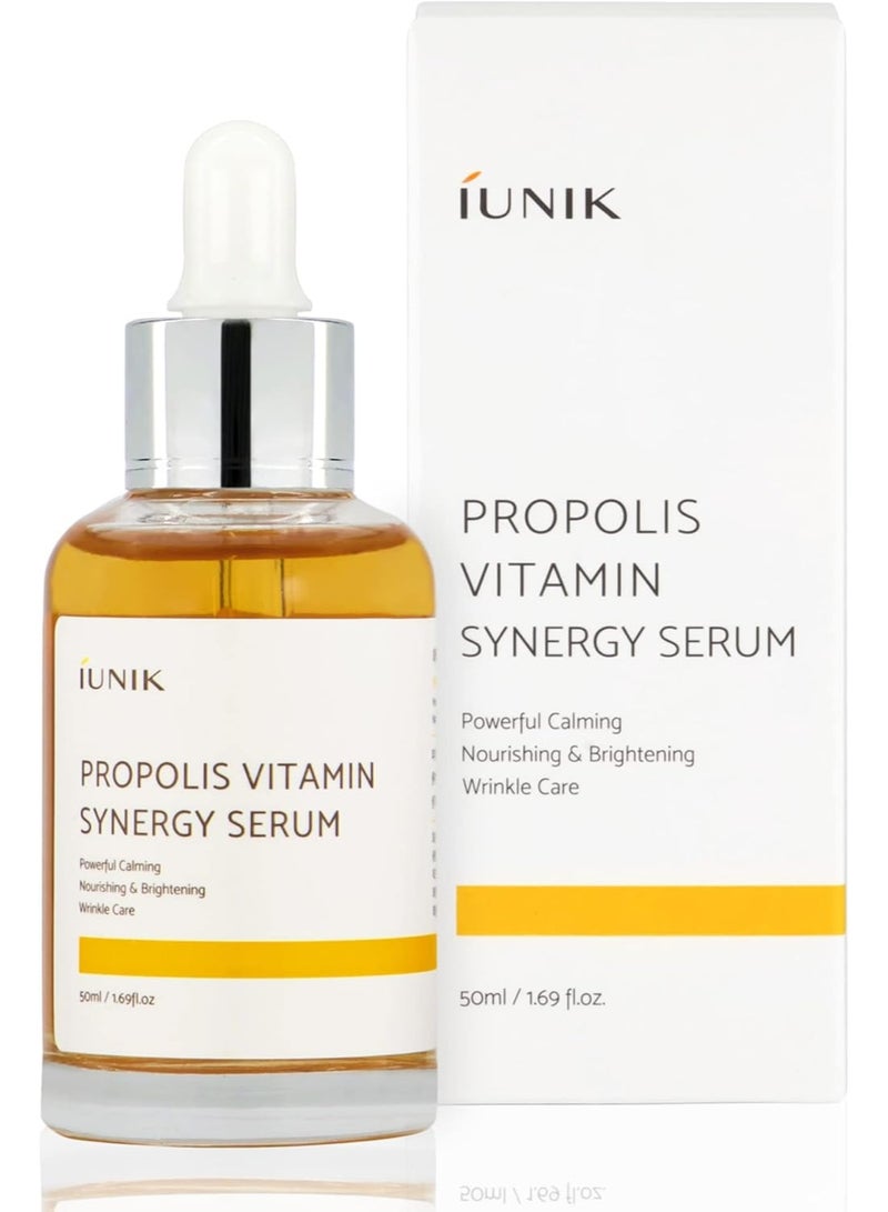iUNIK Propolis Vitamin Synergy Skin Serum, 60 ml - Image 1