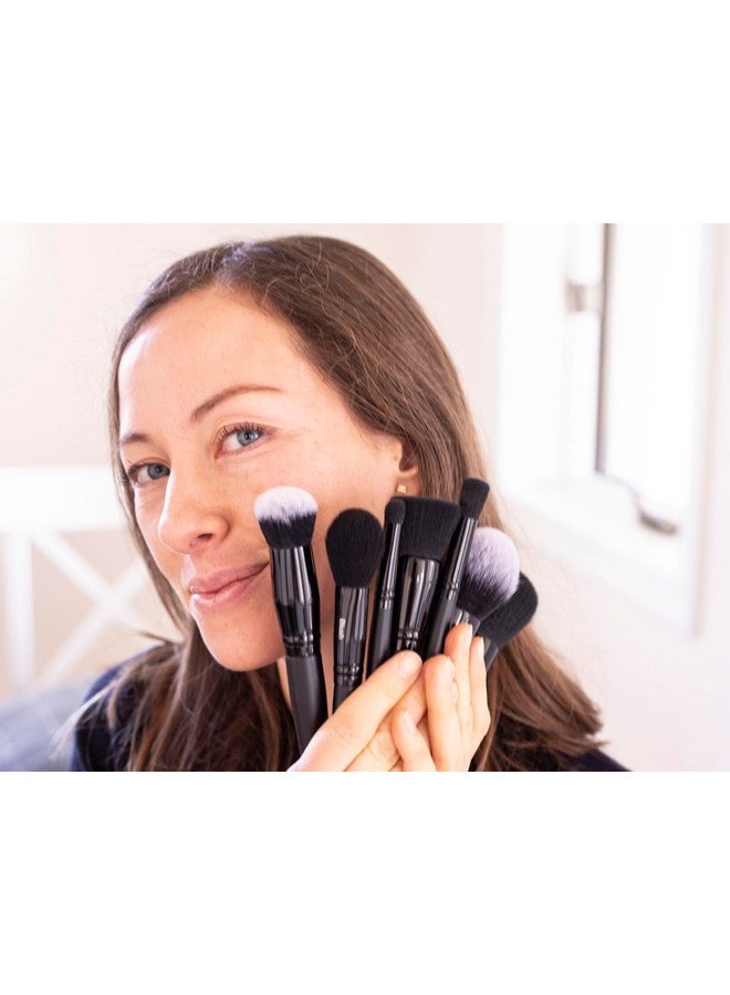 Existing Beauty 18Pc Makeup Brush Set Professional Makeup Brushes For Foundation Powder Blush Contour Eyeshadow Brow Lip Fan And More Total Makeup Brushes Set With Case Included By Existing Beauty - Image 3