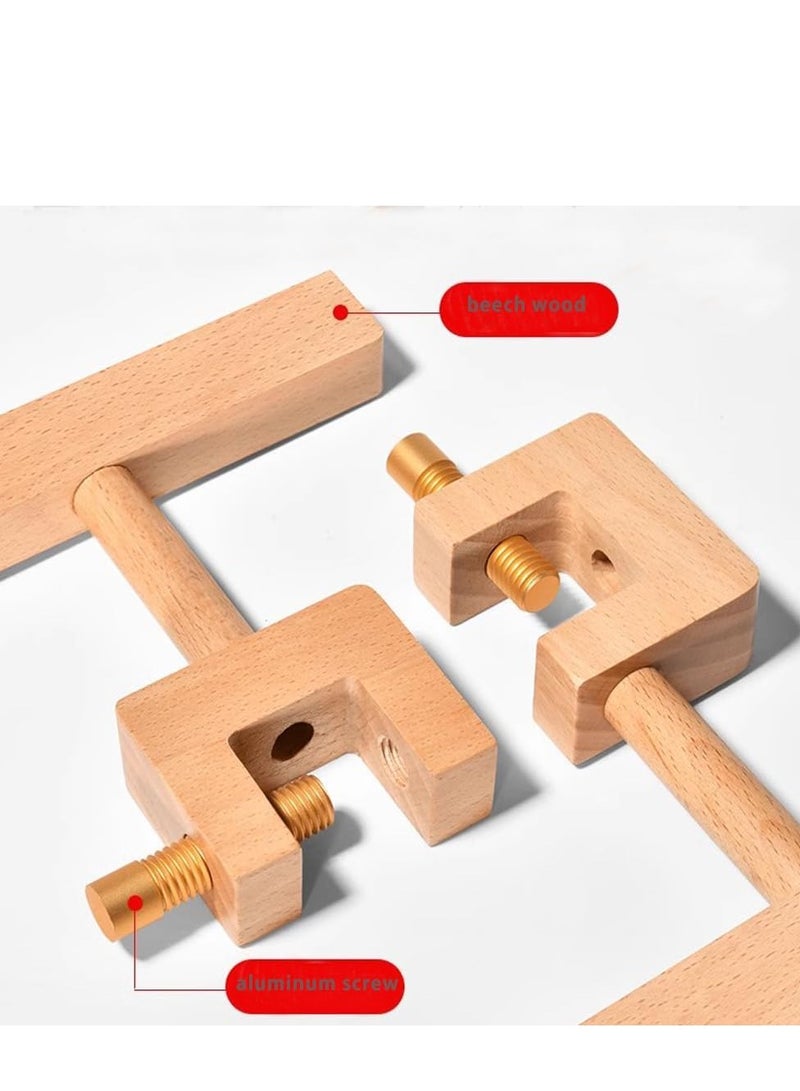 Eckek   Acrylic Sign Holder with Clamp Double Head Display with Acrylic Frame Sign Holder Price Tag Clip for Clothing Stores - Image 4