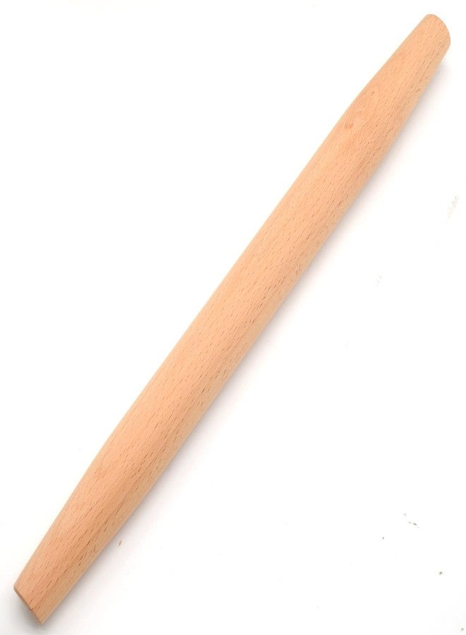 TUSIWIT شوبك فرنسي خشبي من TUSIWIT للخبز والمعجنات (خشب الزان، 16 بوصة) - Image 1