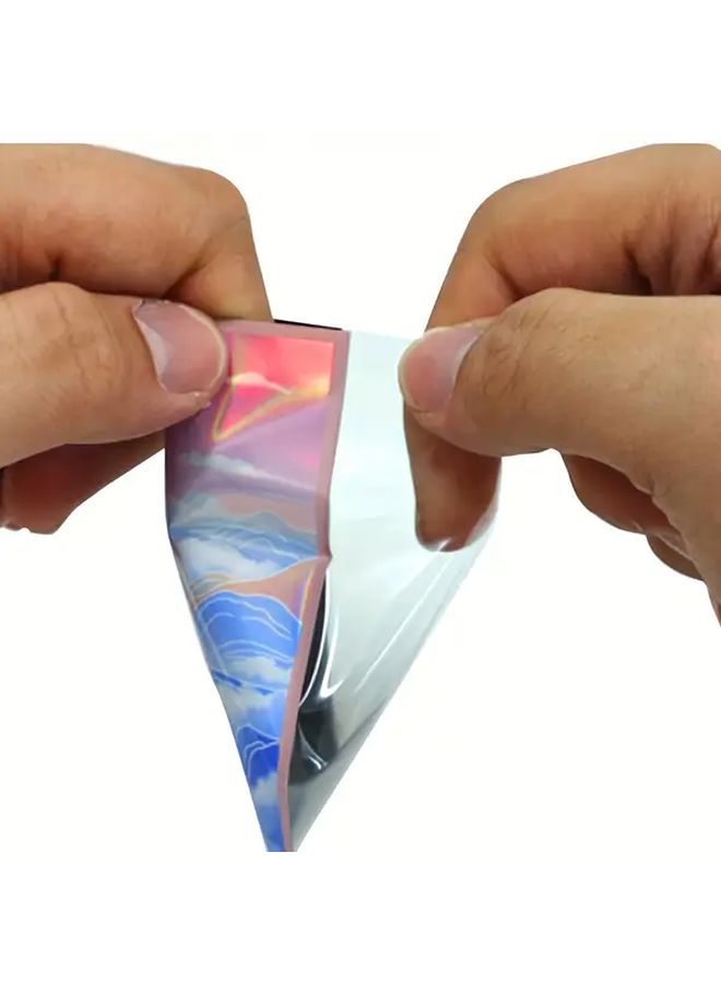 60pcs Laser Printed Glitter Card Sleeves Glossy HD Protective Film - Image 4
