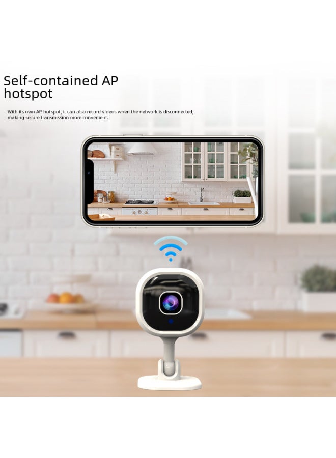 Neutral A3 Camera Hd Night Vision Two-way Intercom Camera Home Intelligent Security Monitoring Wireless Wifi Small Camera - Image 2