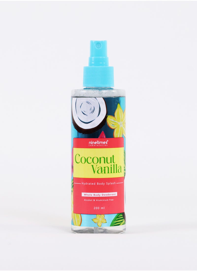 ninetimes - Nine Times Body Splash (Coconut Vanilla) - Image 1