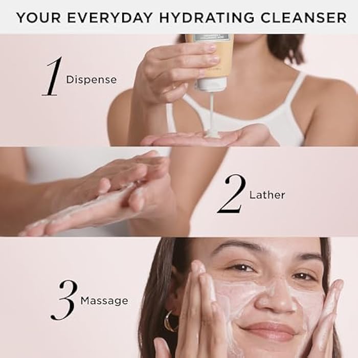 IT Cosmetics Confidence in a Cleanser - Hydrating Serum Foaming Face Wash With Hyaluronic Acid & Ceramides, Gentle Makeup Remover, Skin Barrier Support, Non-Stripping, Sulfate-Free, For All Skin Types - Image 5