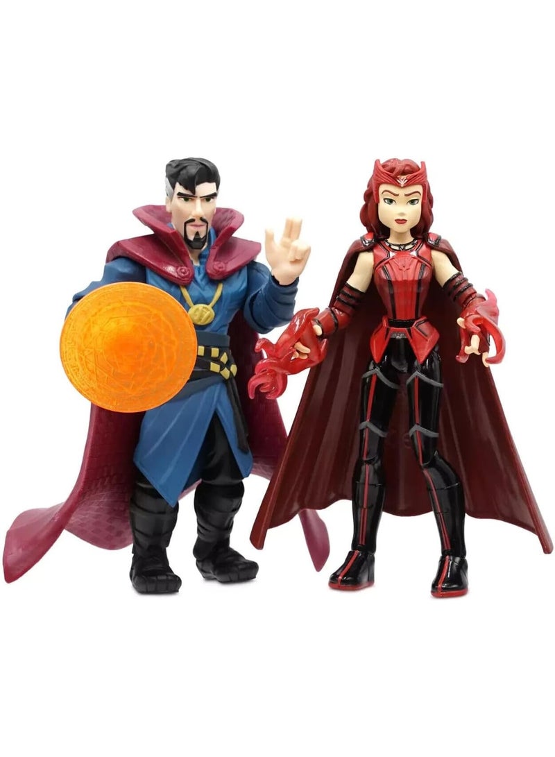 Marvel Toybox Doctor Strange & Scarlet Witch Action Figure Set – 2 Pack - Image 4