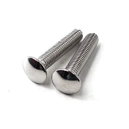 Flomore M8x20 Carriage Bolts 304 Stainless Steel Square Bolts (Pack of 20) - Image 1