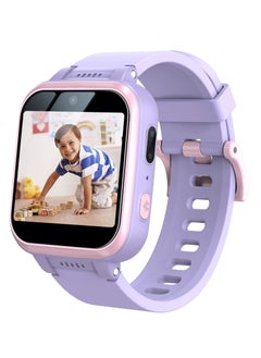 Y&D DMG Kids Smart Watch, Multifunction Rechargeable Touch Screen Toddler Watch with HD Photograph,Gaming and Music Player Educational Toys, Birthday Gifts for Girls Boys Ages 6-12(Purple)  - Image 1