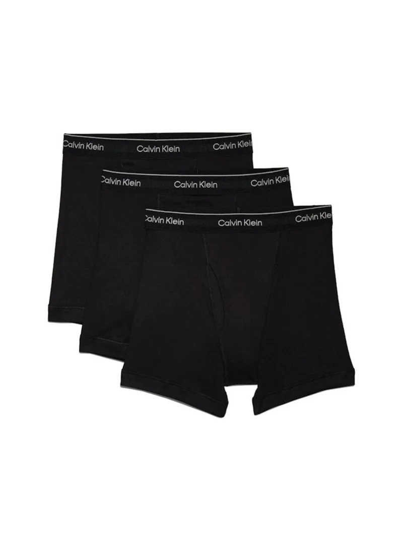 CALVIN KLEIN 3 Pack Boxer Briefs - Cotton Classics