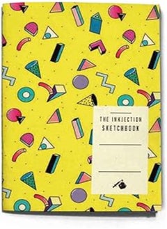 Generic THE INKJECTION A5198S, A5 Sketchbook Shapes, yellow design 