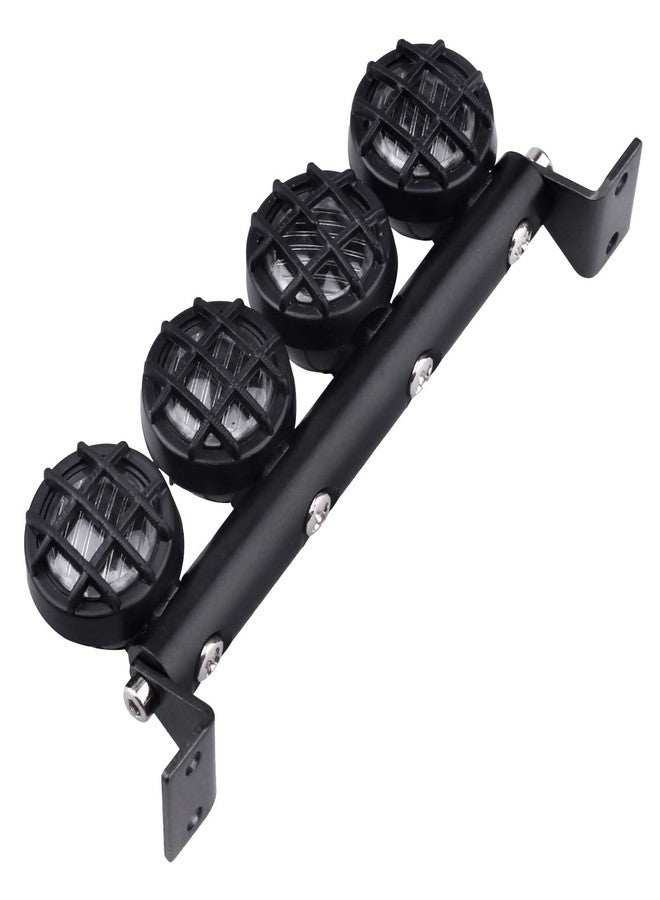 Hobbyfire شريط إضاءة LED لسيارة RC من Hobbyfire مزود بـ 4 مصابيح LED ومصباح سقف ومصباح أمامي لسيارة Axial SCX24 1/24 RC Crawler - Image 4