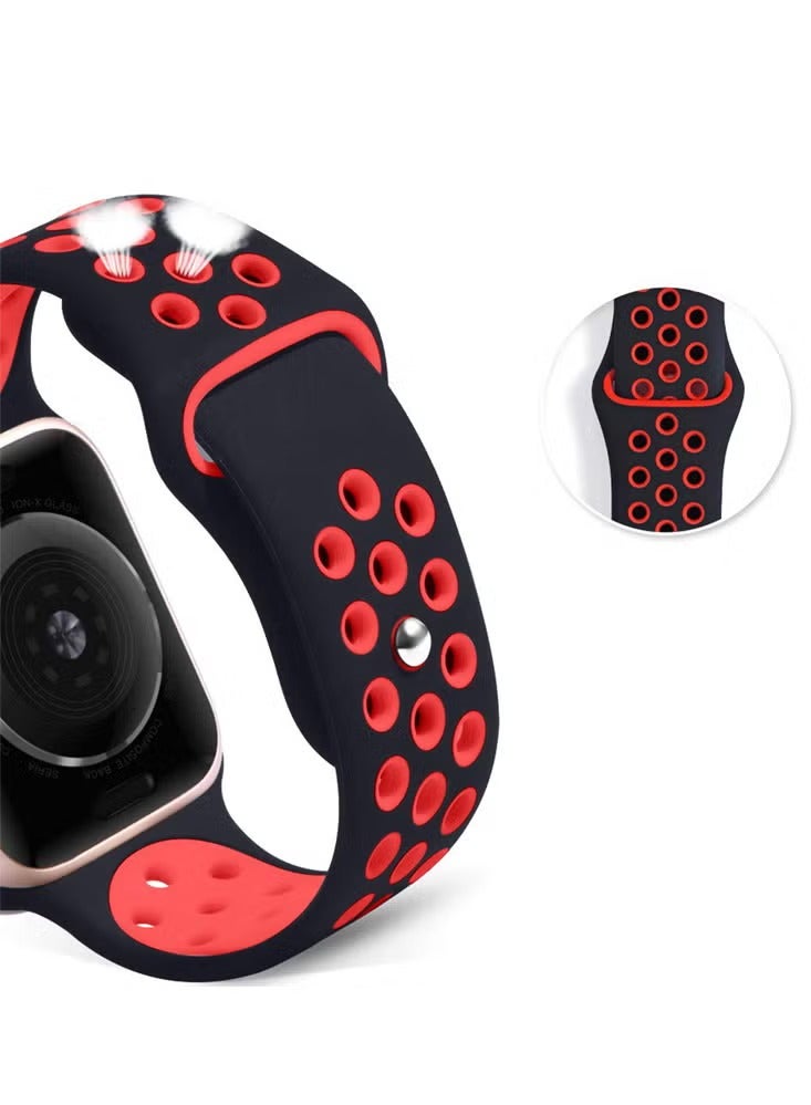 Perfii 3pcs Watchband Replacement for Apple Watch 41/40/38mm Series 8/7/6/5/4/SE - Image 4