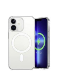 Ontime Clear Anti-Yellowing Slim Case with MagSafe and Supports All Apple Accessories for iPhone 13  - Image 1
