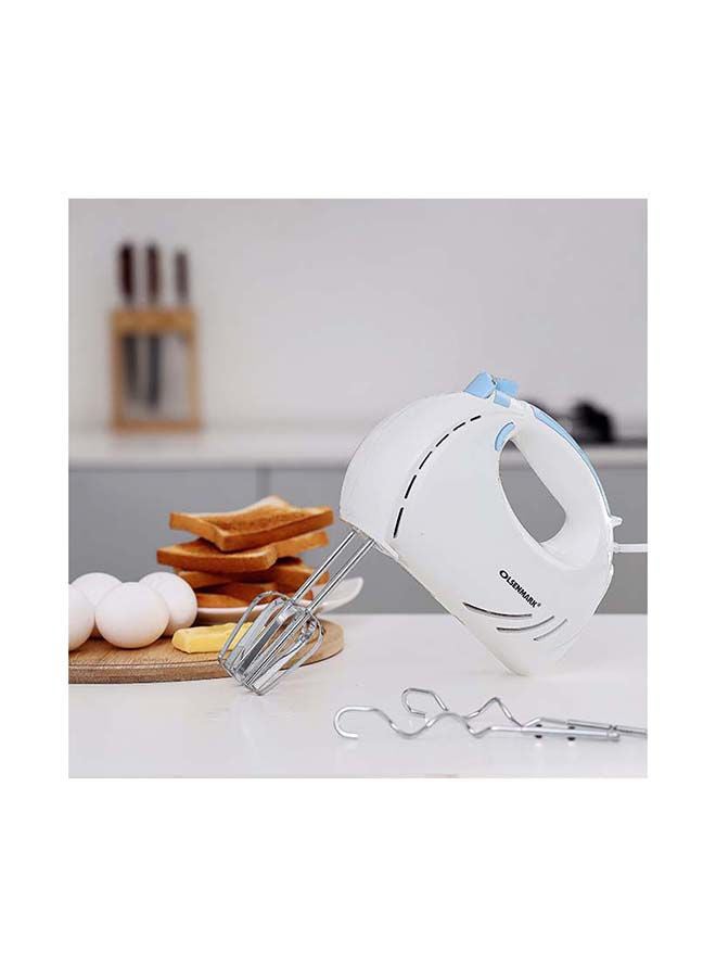 Olsenmark Hand Mixer 150W 150 W OMHM2348 White/Blue - Image 2