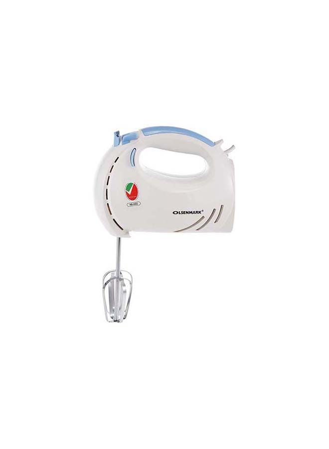Olsenmark Hand Mixer 150W 150 W OMHM2348 White/Blue - Image 5