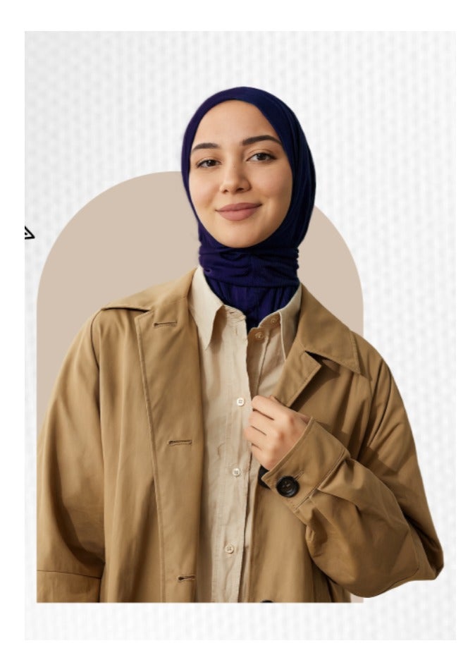 SYNSYB Solid Women's Muslin Hijab Sport Head Scarf Plain Under Scarf Muslimah Turban Cap Scarf Ramadan Accessory - Image 4