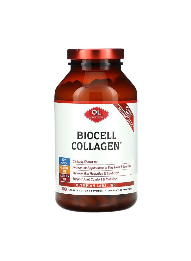 Olympian Labs BioCell Collagen 300 Capsules  - Image 1