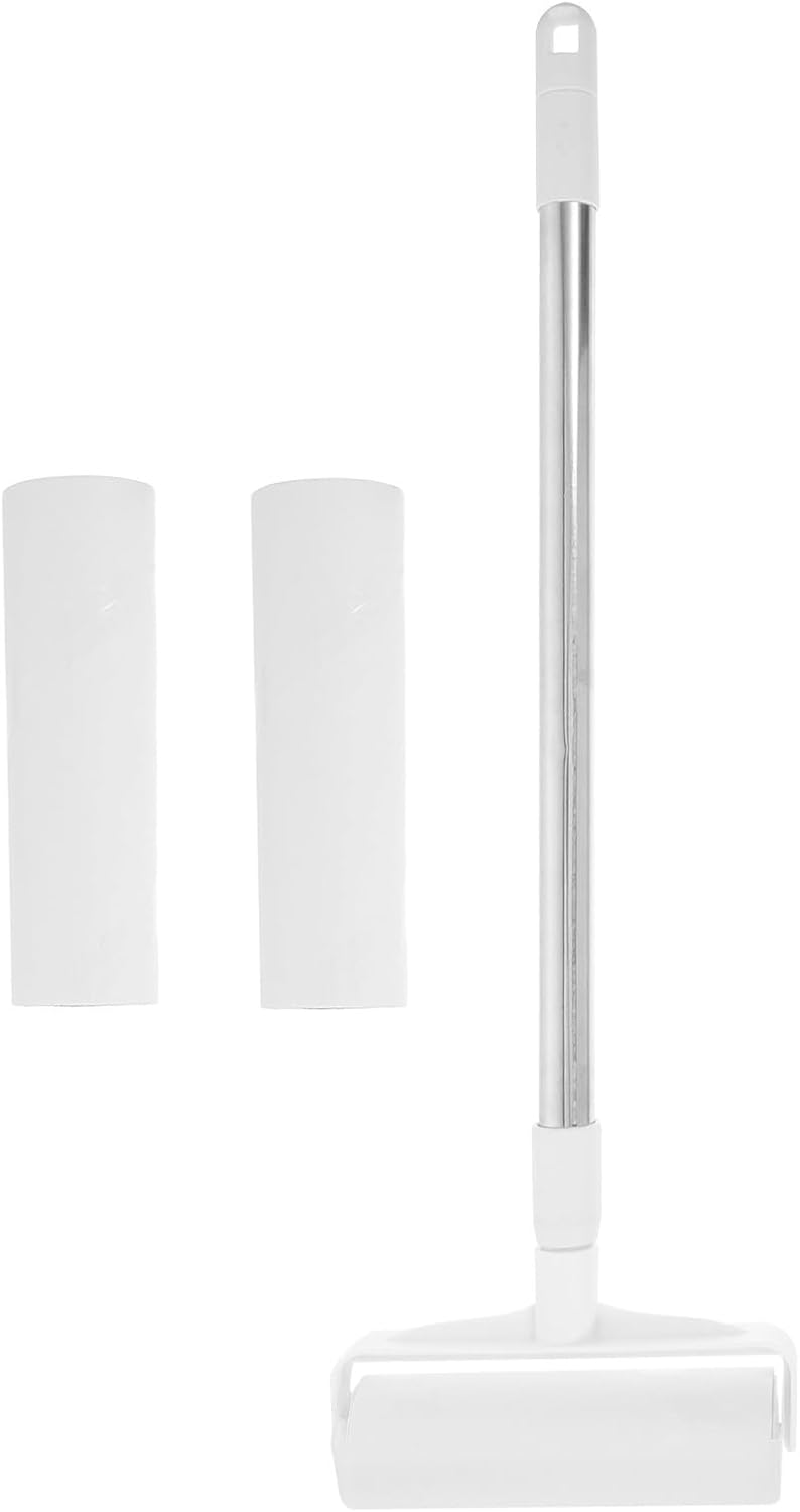 Cabilock Large Extendable Lint Roller for Pet Hair with Extra Sticky Giant Refills, Long Handle Adhesive Roller for Clothes, Carpet, Sofa, and Car, Portable Pet Hair Remover Brush - Image 1
