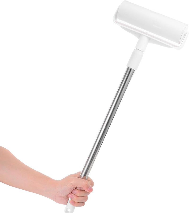 Cabilock Large Extendable Lint Roller for Pet Hair with Extra Sticky Giant Refills, Long Handle Adhesive Roller for Clothes, Carpet, Sofa, and Car, Portable Pet Hair Remover Brush - Image 4