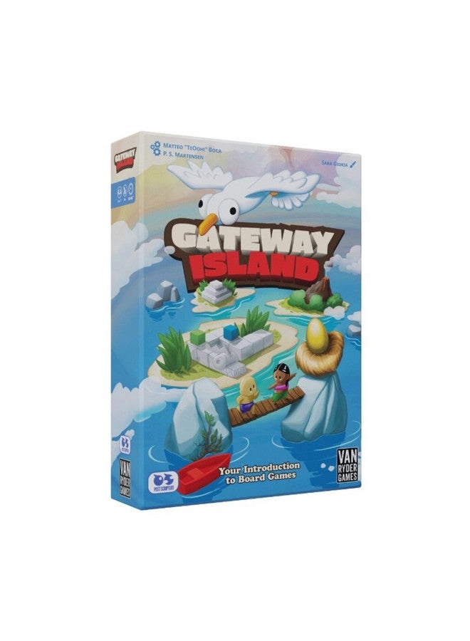 Van Ryder Games - Gateway Island Board Game - 21 Different Games, Player Counts Vary by Game, 15-45 Min Gameplay for Family and Kids Ages 6+ (English) - Image 1