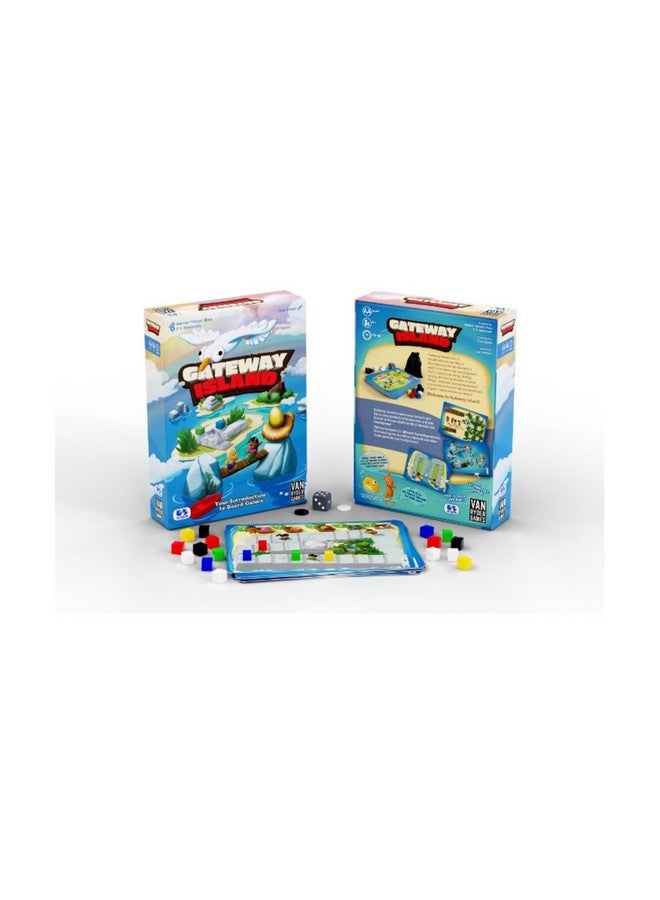 Van Ryder Games - Gateway Island Board Game - 21 Different Games, Player Counts Vary by Game, 15-45 Min Gameplay for Family and Kids Ages 6+ (English) - Image 2