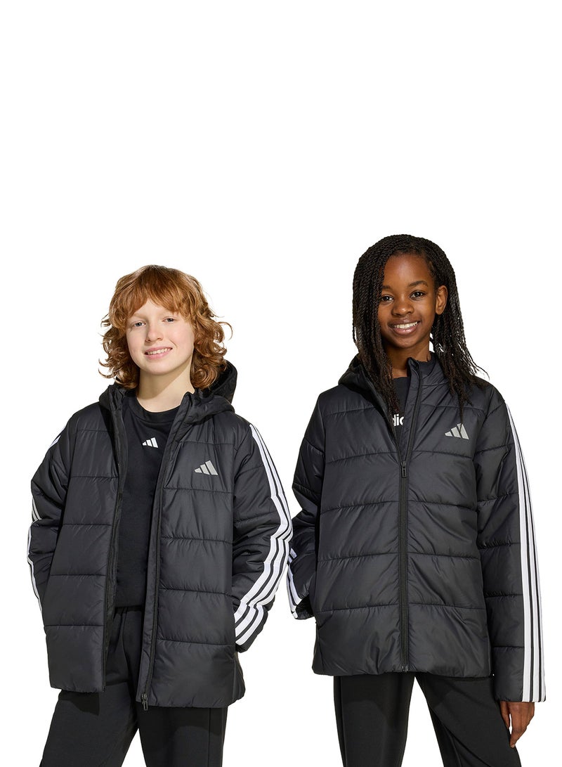 Adidas Youth Essential 3-Stripe Padded Jacket - Image 1