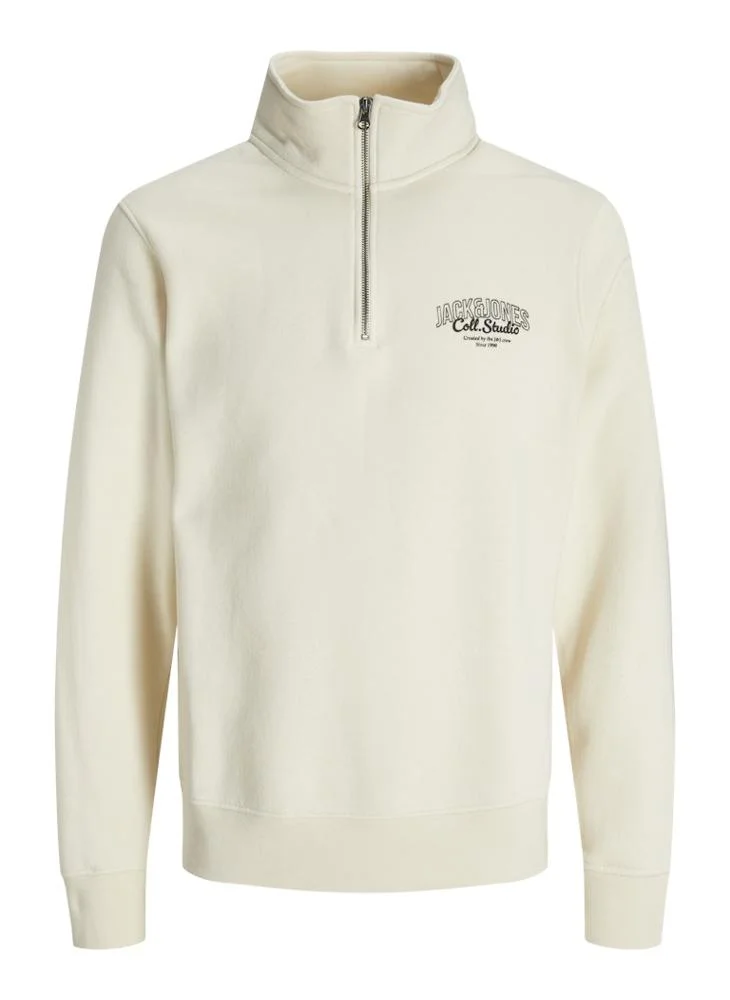 جاك & جونز Jjmakoto Halfzip Sweatshirt