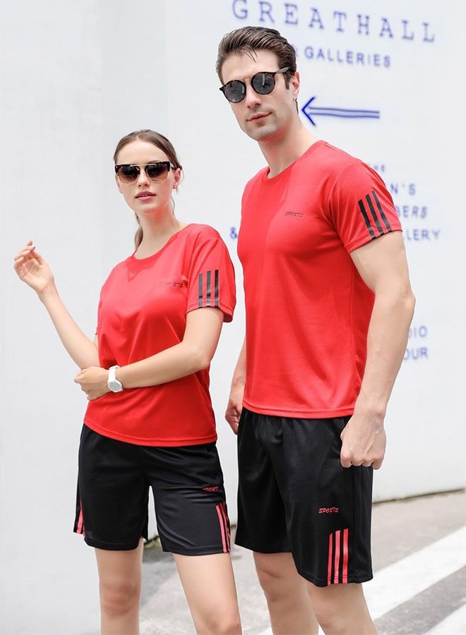 ZCM-HAPPY 2-Piece Fitness Running Compression Suit  - Image 3