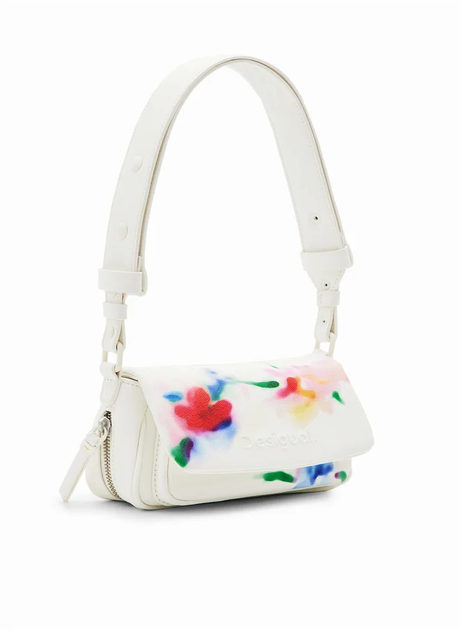 DESIGUAL Watercolour Floral Crossbody Bag