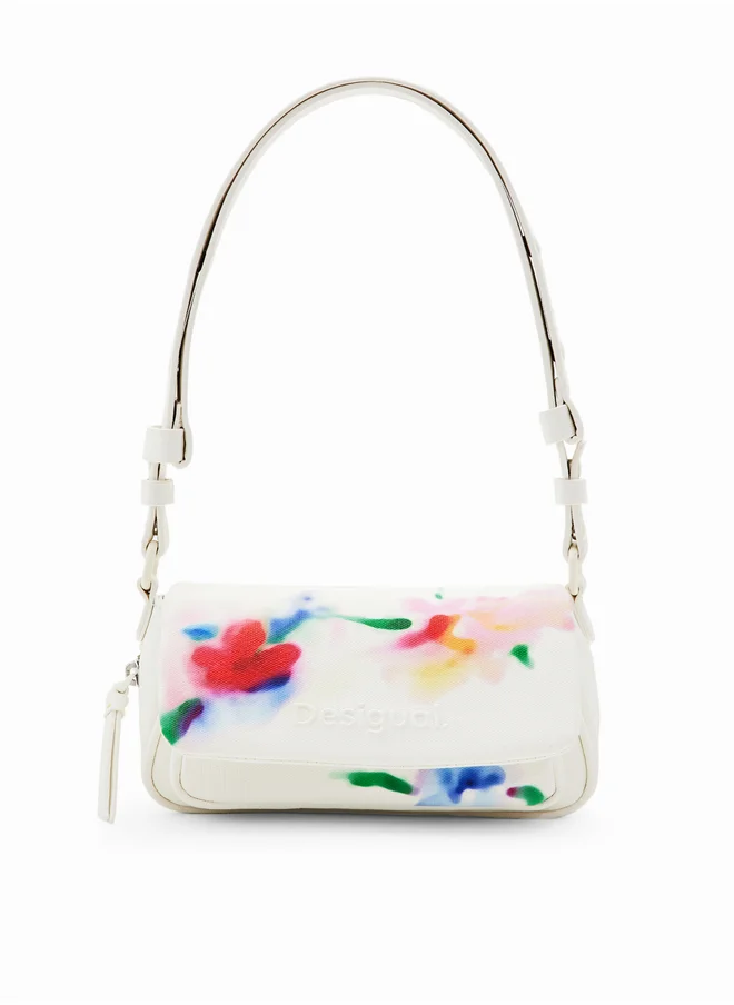 DESIGUAL Watercolour Floral Crossbody Bag
