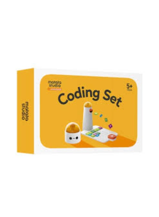 مجموعة روبوت البرمجة ماتاتالاب للأطفال من عمر 4 سنوات فما فوق، لعبة تعليمية STEM، تعلم البرمجة المبكرة للأطفال، تعلم برمجة الروبوت للتعليم المنزلي والفصول الدراسية من عمر 4 سنوات فما فوق