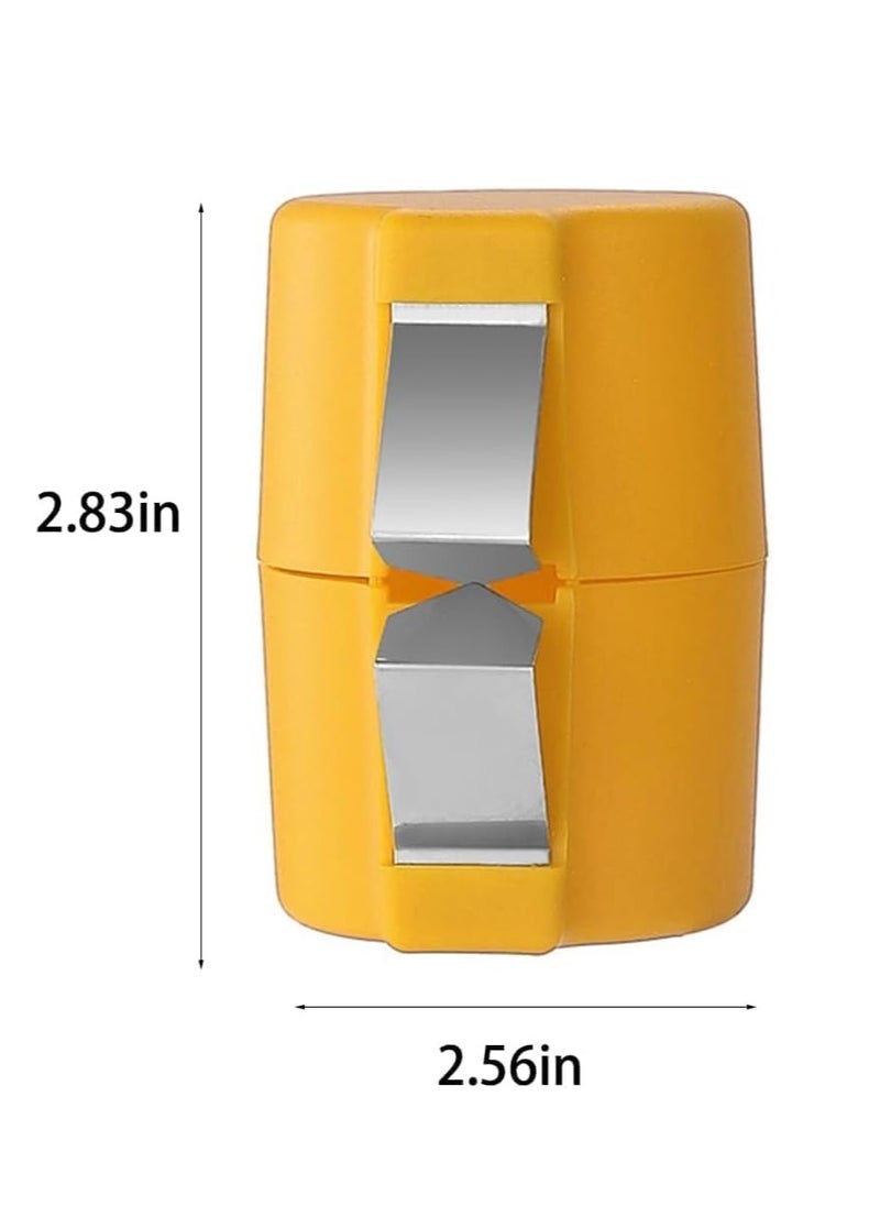 3Pcs Egg Shell Opener, Egg Opener Tool, Egg Shell Breaker, Egg Cracker Separator Handheld Egg Opener, Egg Peeler Tool, Kitchen Gadgets for Cooking Camping (Orange&Pink&Yellow)