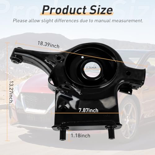 Jowlawn Rear Lower Left & Right Side Suspension Control Arm Kit Compatible with Nissan Altima 2013-2018 Maxima 2016-2021, Replaces 551B1-3TA0D 551B0-3TA0D - Image 5