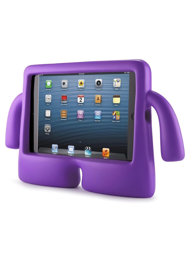 Shockproof Kids Cartoon Case Cover For Samsung Tab S7 Plus / S7E / S8 Plus / S9 Plus / S9 Fe Plus (Purple) - Image 1