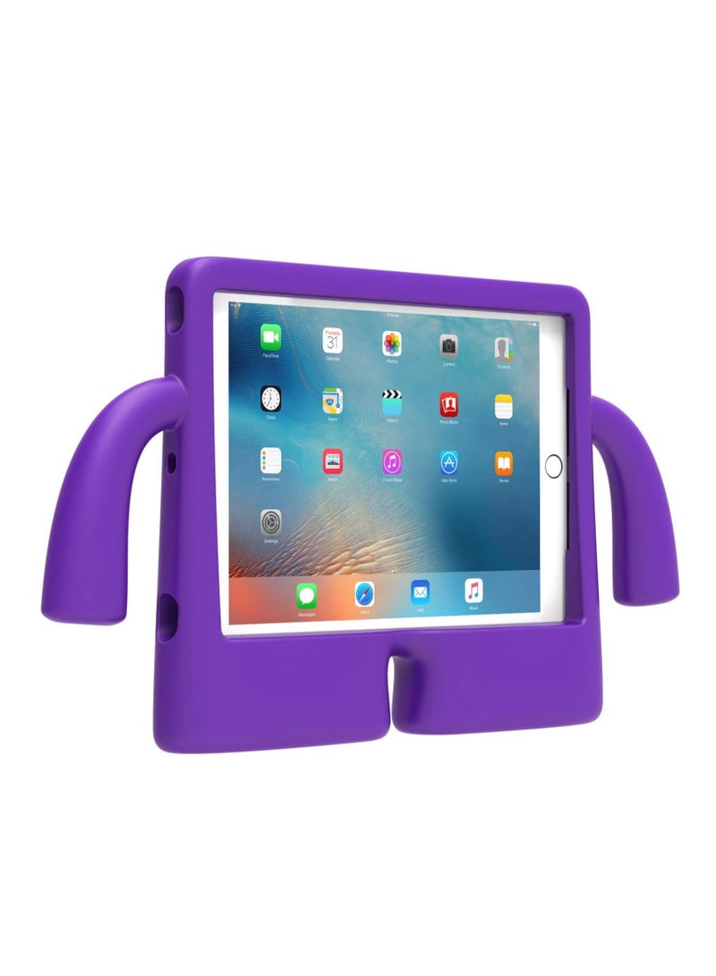 Shockproof Kids Cartoon Case Cover For Samsung Tab S7 Plus / S7E / S8 Plus / S9 Plus / S9 Fe Plus (Purple) - Image 2