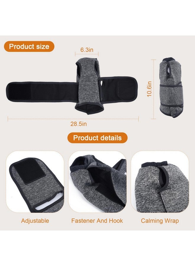 SoeKoa Cat Anxiety Jacket, Anxiety Vest for Cats, Cat Jackets for Cats Only, Self-Adhesive Adjustable Pet Cat Calming Wrap Shirt, Cats Calming Wrap for Cats Pets to Relieve Anxiety and Stress - Image 2
