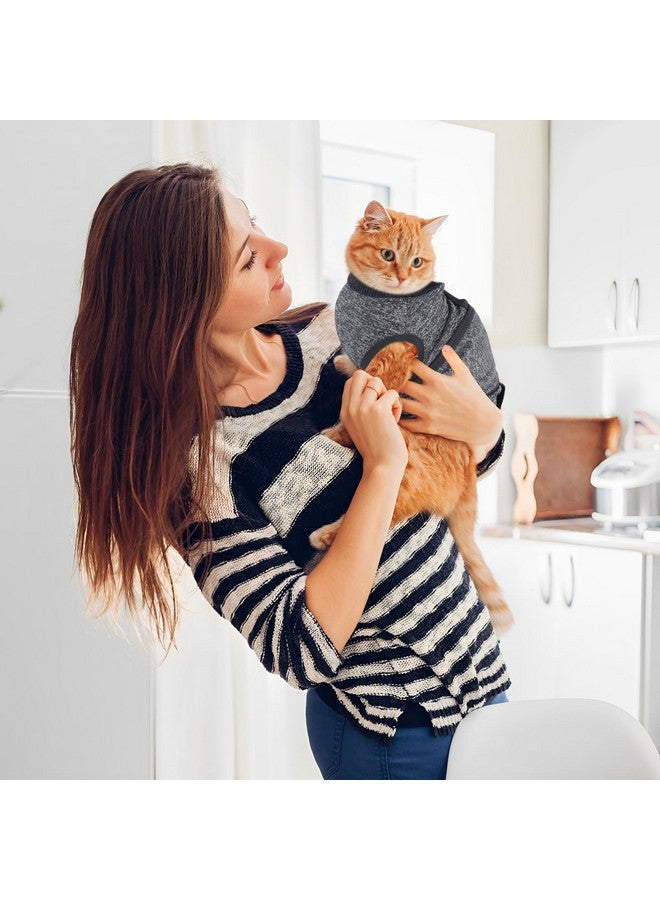 SoeKoa Cat Anxiety Jacket, Anxiety Vest for Cats, Cat Jackets for Cats Only, Self-Adhesive Adjustable Pet Cat Calming Wrap Shirt, Cats Calming Wrap for Cats Pets to Relieve Anxiety and Stress - Image 5