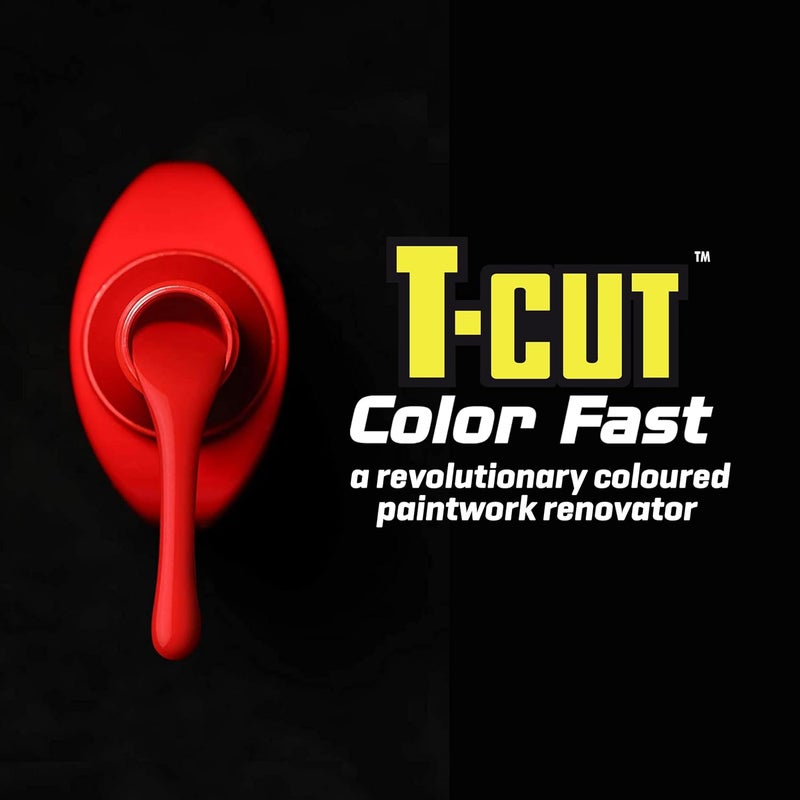 T-Cut 3 in 1 Color Fast Paintwork Restorer Car Polish - Light Red - Image 5