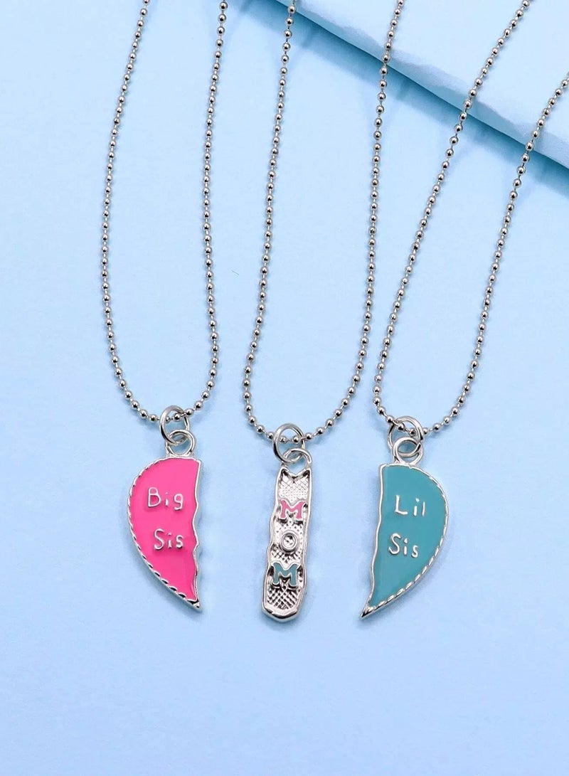 3pcs Girls Creative Pendant Necklace  - Image 3