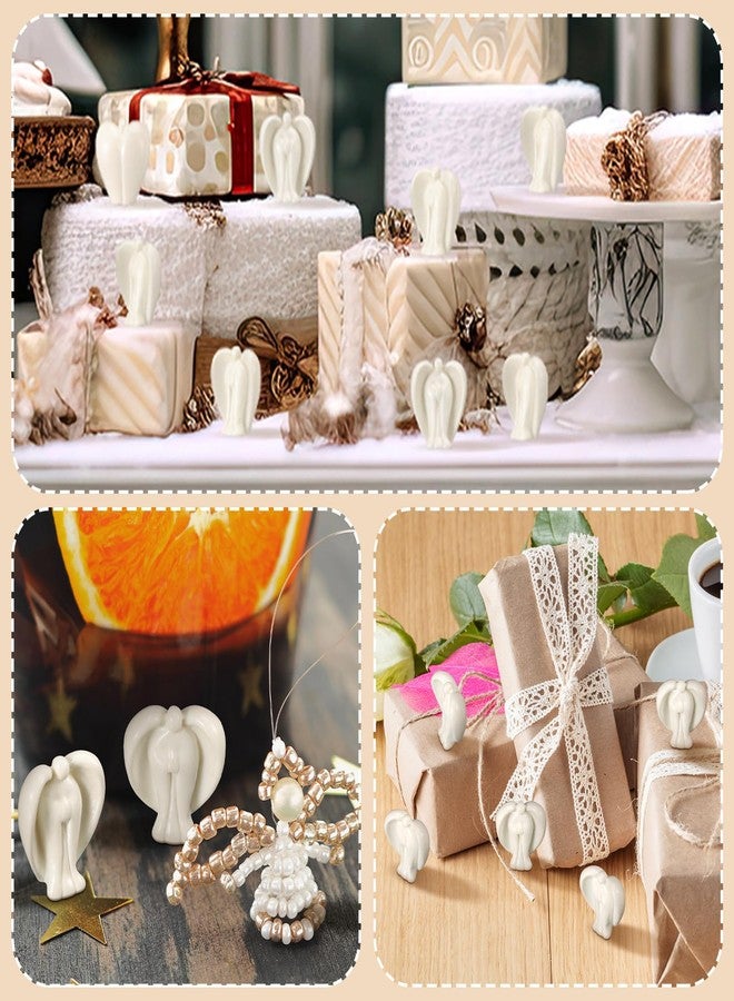 Threehoney 36 Pcs Easter Miniature Angel Figurine Mini Resin Figure Small Figurines Angel Decor for Indoor Outdoor Home Micro Landscape Garden Potted Table Cake Decoration - Image 5