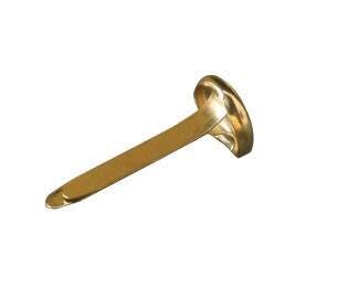 School Smart Brass Plated Fasteners - 3/4 inch - Box of 100 (059949), Maroon - Image 4