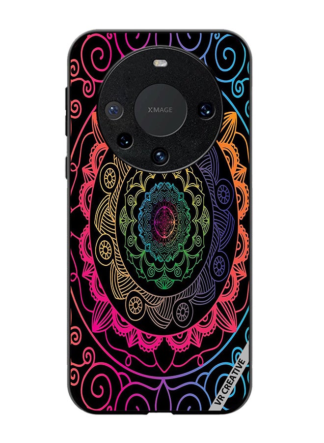 VR CREATIVE Protective Case Cover For Huawei Mate 60 Pro Plus Mandala Design Multicolour - Image 1